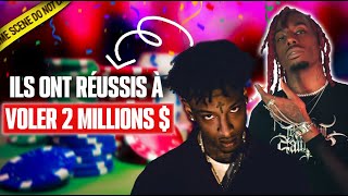 21 Savage et Playboi Carti ont volé Adin Ross EN PLEIN STREAM [upl. by Neeruam]