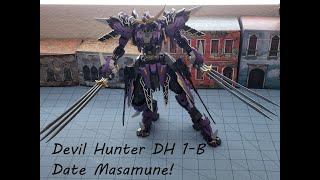 Devil Hunter DH 1B Date Masamune becomes a Gundam [upl. by Notnil190]