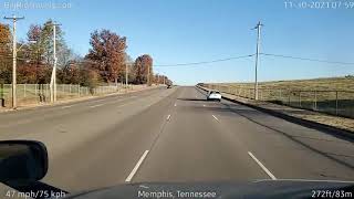 BigRigTravels LIVE  Driving in Memphis TN 113021 748 AM [upl. by Yasmin468]