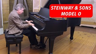 Steinway Grand Piano for sale  Model O  Living Pianos [upl. by Tiernan]