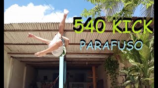 540 KICK  PARAFUSO  TUTORIAL [upl. by Felten]