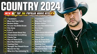 Country Songs 2024  Jason Aldean Luke Combs Luke Bryan Chris Stapleton Morgan Wallen Lee Brice [upl. by Azilanna]