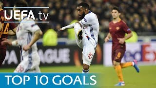 UEFA Europa League 201617  Top ten goals [upl. by Heinrich]