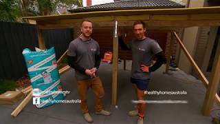 Installing Optimo Underfloor Insulation  Healthy Homes TV segment [upl. by Forward]