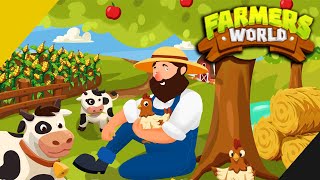 GAME PETANI NFT PERTAMA DAN TERBESAR BERPOTENSI CUAN DI JANGKA PANJANG  FARMERS WORLD INDONESIA [upl. by Elohcin]