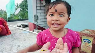 kuhu mischief in the whole house।। minivlog dailyvlog banglavlog kuhu [upl. by Arimlede306]