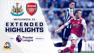 Newcastle United v Arsenal  PREMIER LEAGUE HIGHLIGHTS  572023  NBC Sports [upl. by Jerri183]