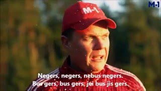 M1 ir Saulėnas – „Negers“ Kalėdos 2015 lyrics [upl. by Komarek3]