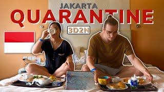 QUARANTINE in Jakarta Indonesia 2022 3D2N  Our experience [upl. by Tivad907]