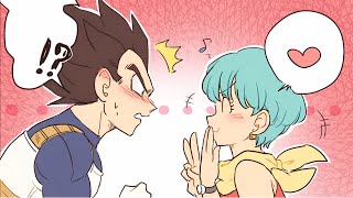 Vegeta And Bulmas Fiery Passion DBZ Comic Dub [upl. by Fugere306]