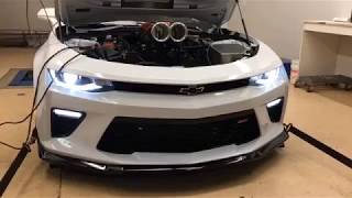 1123 RWHP Magnuson TVS2650 Dyno run at 19psi 2016 Camaro SS [upl. by Kristel75]