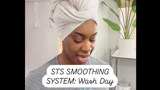 STS Smoothing Treatment Wash Day [upl. by Ralip722]