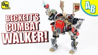 LEGO STAR WARS BECKETTS COMBAT WALKER 75215 ALTERNATIVE BUILD [upl. by Enirehtahc]