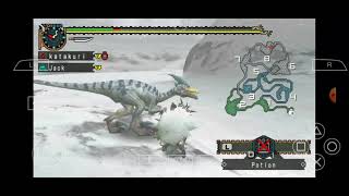 monster hunter freedom unite consegui matar giadrome primeiro boss ep6 tp1 [upl. by Ykroc]