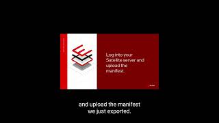 Creating and Importing a Manifest in Red Hat Satellite  Satellite Short 01 [upl. by Doelling]