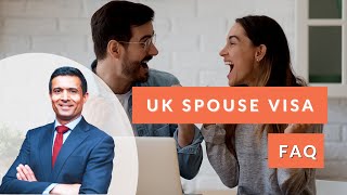 UK Spouse visa  ALL QUESTIONS ANSWERED [upl. by Lars]