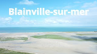 Blainvillesurmer et la Pointe dAgon  Drone 4K [upl. by Haceber]