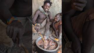 WowBaboon Meals😋Today great day hadzabe Cooking Favorite meal and Eating togetherbushmen culture [upl. by Estrin747]