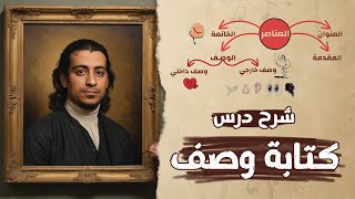 شرح درس كتابة وصف  الصف الخامس الابتدائي  الكتابة السردية [upl. by Gazo]