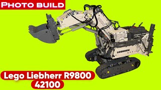 Lego 42100 Exavator Liebherr R9800 Photo build and movement [upl. by Hepzi]