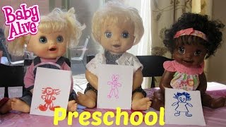 BABY ALIVE Preschool with the Fab 5 By the Baby Alive Channel [upl. by Teferi]