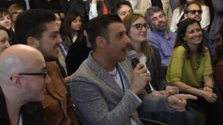 Sala scherza con Gabbani “Se venissi a cantare sotto le palme…” [upl. by Notfol]