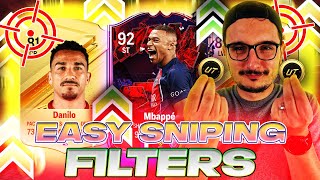 The BEST Sniping Filters on EA FC 24 How To Find Sniping Filters To Make 100K on EA Sports FC [upl. by Woodhead]