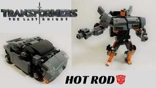 Lego Transformers 5 The Last Knight Hot Rod [upl. by Aliuqa]