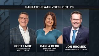 Start of Saskatchewan election campaign – October 1 2024 [upl. by Crenshaw]