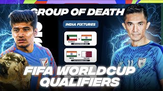 Indian football team Group Looking Scary FIFA World Cup 2026 Qualifiers [upl. by Miyasawa]