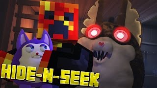 MAMA SCARES PRESTON Minecraft Tattletail HIDE N SEEK [upl. by Halette76]