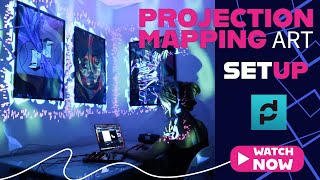 Projection mapping setup [upl. by Latimer707]