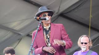 Neville Tribute Mardi Gras Mambo May 6 2022 New Orleans Jazz Fest nunupics [upl. by Atika]