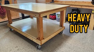 Building a Heavy Duty Work Bench [upl. by Roxana]