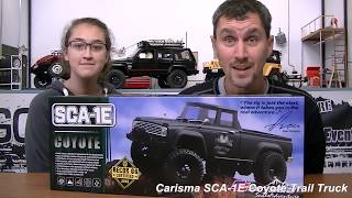 Carisma SCA1E Coyote Trail Truck Reveal [upl. by Eachern239]