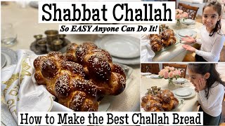 How To Make The Best Challah Bread Sonya’s Prep Kids Edition [upl. by Earal]