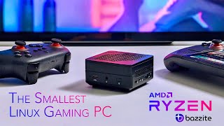 This Is The Smallest Linux Gaming PC Its Fast amp Fits In The Palm Of Your Hand [upl. by Hgielram875]