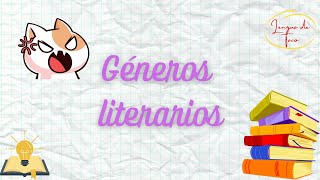 Géneros Literarios [upl. by Ferd477]