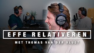 THOMAS VAN DER VLUGT over ALCOHOL PRESTATIEDRUK VROUWEN en EIGEN BOEK  EFFE RELATIVEREN [upl. by Thoer]