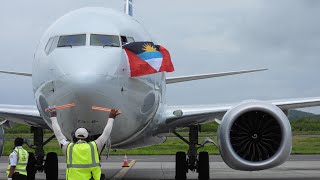 ANTIGUAN PILOT ARRIVES HOME FOR THE FIRST TIME AS CAPTAIN OF AMERICAN AIRLINES [upl. by Mace]