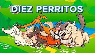 Diez perritos Canción infantil de Traposo [upl. by Drice]