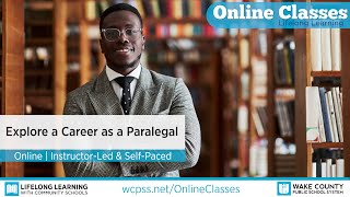 Online Classes  Explore a Career as a Paralegal [upl. by Ylen322]