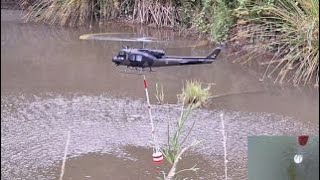 Flywing Bell UH1D Huey RC mit Feuerlöschbehälter [upl. by Mile]