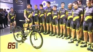 Cyclisme  Présentation du Team Direct Energie Paris [upl. by Yelwar]