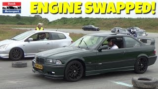 BMW E36 w E46 M3 Engine SwapLOUD Sounds [upl. by Malony]