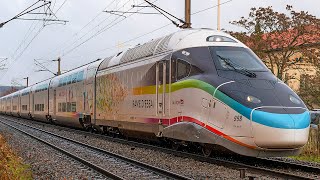 TGV M SNCF  GROSSE COMPILATION DE TRAINS EN 2023 [upl. by Alimat]