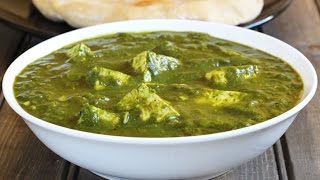 Palak Paneer Recipe HindiHow to Make Easy Palak PaneerSpinach and Cottage Cheese Recipe [upl. by Rrats]