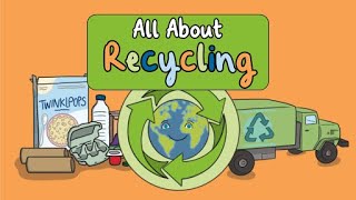 All About Recycling  Recycling For Kids  Earth Day  Twinkl USA [upl. by Vanda]