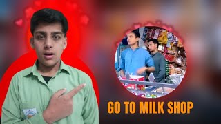 GO TO MILK SHOP  ANEES VLOG [upl. by Hallock443]