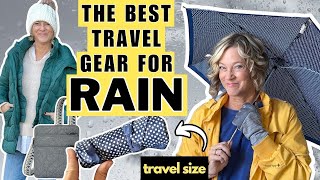 Rainy Forecast BEST Travel Rain Gear You Need to Pack [upl. by Aliahkim]